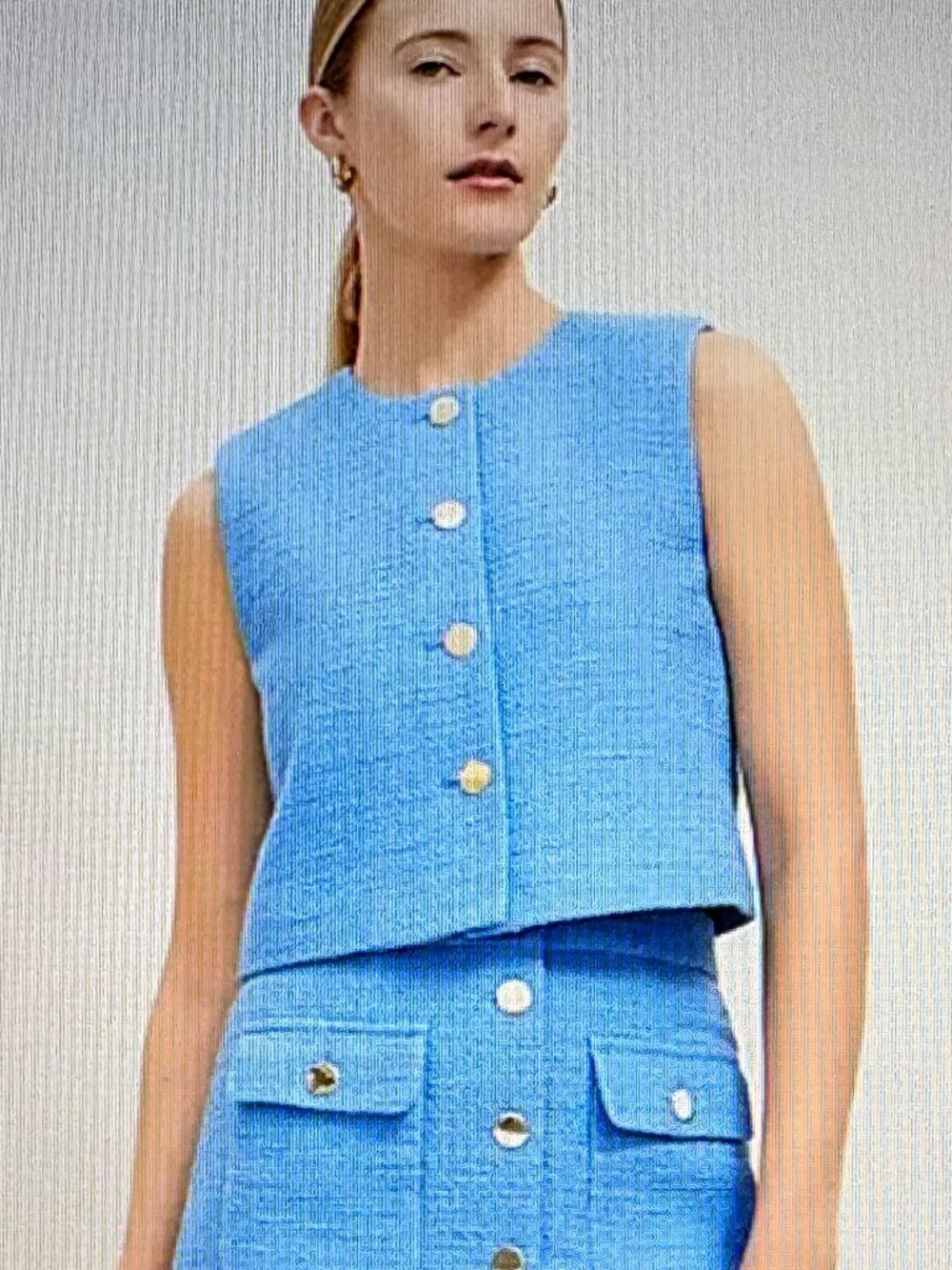 NWT Ann Taylor Tweed Vest